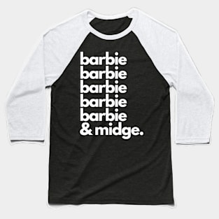 Barbie & Midge Baseball T-Shirt